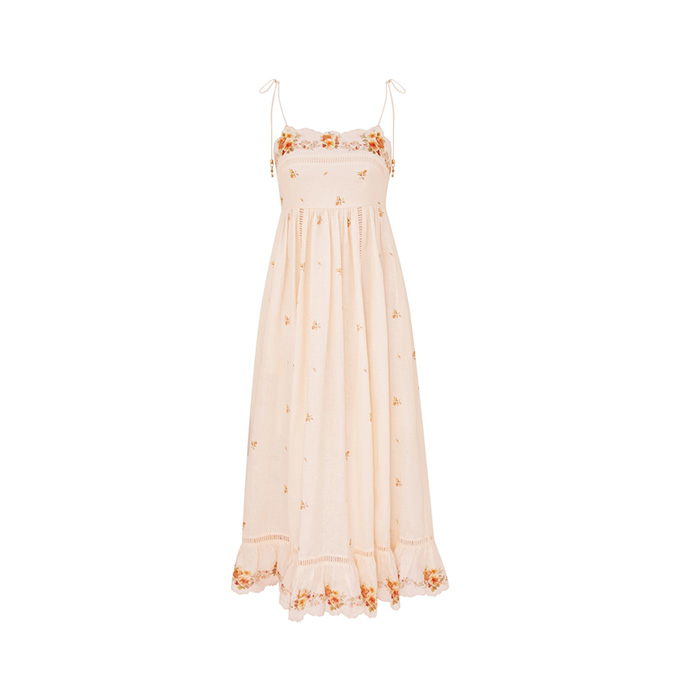 zimmermann patience cami midi dress